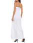 HDE Women's Strapless Maxi Dress Plus Size Tube Top Long Skirt Sundress Cover Up