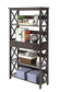 Convenience Concepts Oxford 5 Tier Bookcase with Drawer, Sea Foam