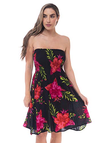 Riviera Sun Strapless Tube Short Dress Summer Dresses