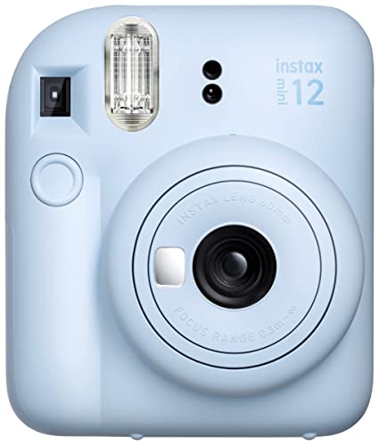 Fujifilm Instax Mini 12 Instant Film Camera, Clay White