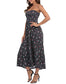 HDE Women's Strapless Maxi Dress Plus Size Tube Top Long Skirt Sundress Cover Up