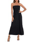 HDE Women's Strapless Maxi Dress Plus Size Tube Top Long Skirt Sundress Cover Up