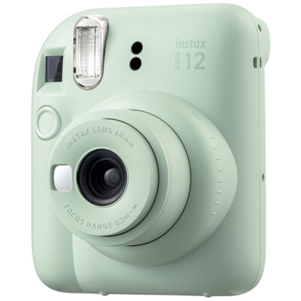 Fujifilm Instax Mini 12 Instant Film Camera, Clay White