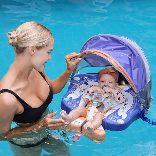 Mambobaby Add Tail Newest Baby Float with Sun Canopy – Special Edition Pink