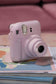 Fujifilm Instax Mini 12 Instant Film Camera, Clay White