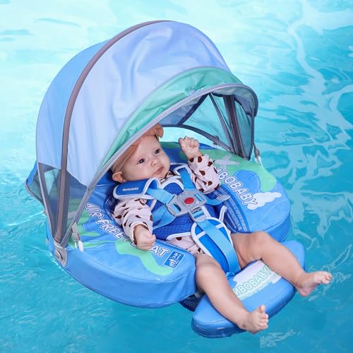 Mambobaby Add Tail Newest Baby Float with Sun Canopy – Special Edition Pink