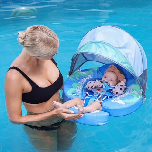 Mambobaby Add Tail Newest Baby Float with Sun Canopy – Special Edition Pink