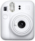 Fujifilm Instax Mini 12 Instant Film Camera, Clay White