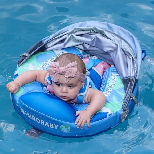 Mambobaby Add Tail Newest Baby Float with Sun Canopy – Special Edition Pink