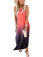 ANRABESS Women Casual Loose Sundress Sleeveless Split Maxi Long Beach Shirt Dress Travel Vacation 2024 Summer Outfits