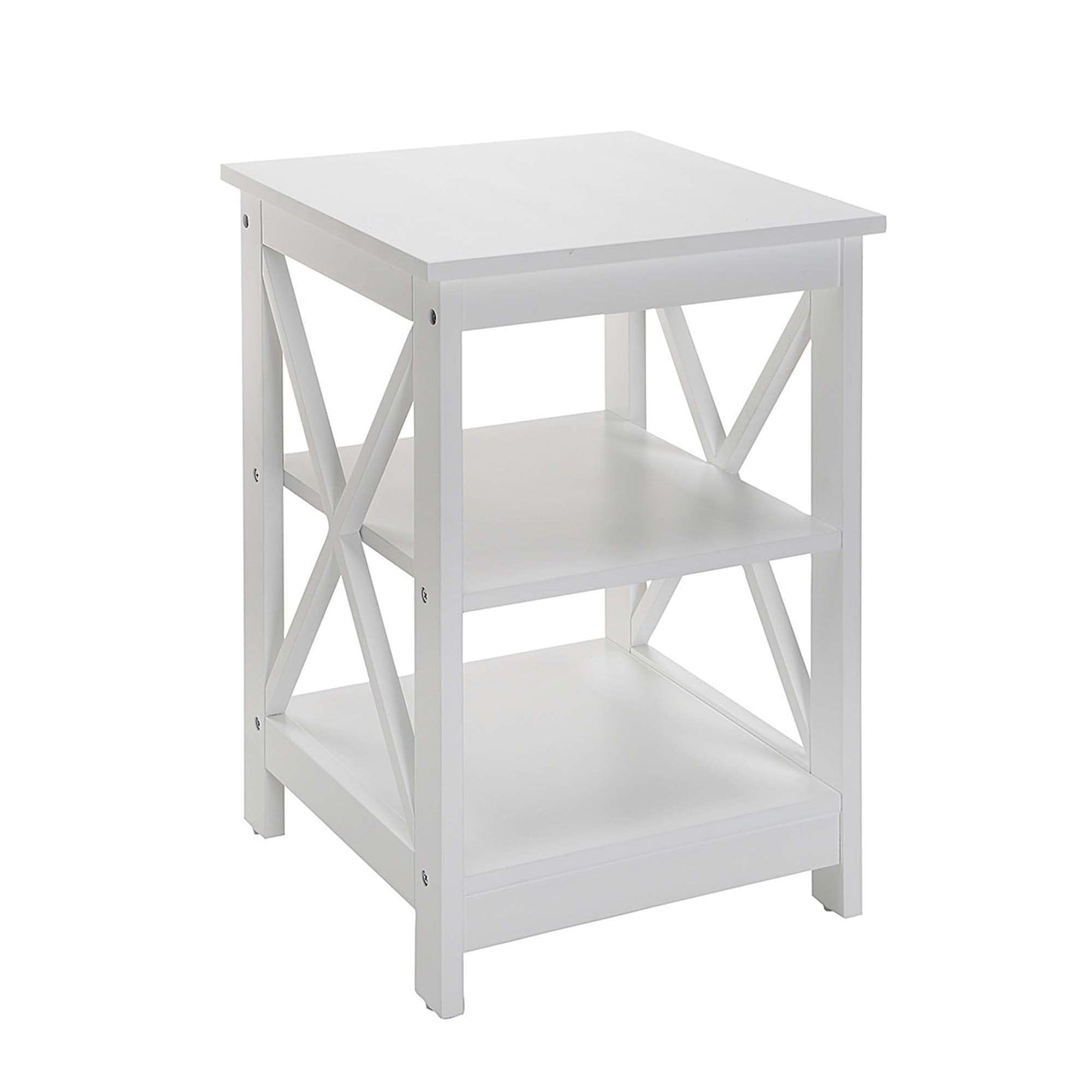 Convenience Concepts Oxford 5 Tier Corner Bookcase, Sea Foam