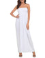 HDE Women's Strapless Maxi Dress Plus Size Tube Top Long Skirt Sundress Cover Up