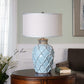 Uttermost Parterre - 1 Light Table Lamp - 19 inches Wide by 19 inches deep