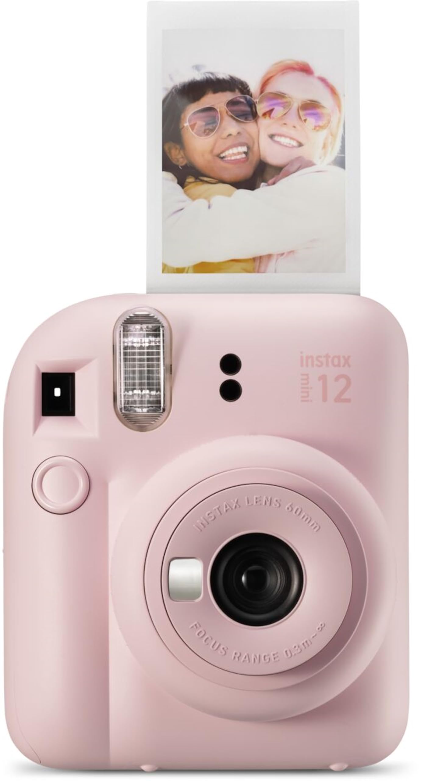 Fujifilm Instax Mini 12 Instant Film Camera, Clay White