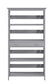 Convenience Concepts Oxford 5 Tier Bookcase with Drawer, Sea Foam