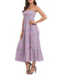 HDE Women's Strapless Maxi Dress Plus Size Tube Top Long Skirt Sundress Cover Up