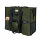 TOPDesign Utility Water Resistant Tote Bag with 13 Exterior & Interior Pockets, Top Zipper Closure & Thick Bottom Support