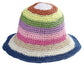 Womens Straw Sun Hat Floral Woven Bucket Hat Fishing Hat Beach Hat Hand Woven Foldable Cap