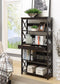 Convenience Concepts Oxford 5 Tier Bookcase with Drawer, Sea Foam