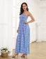 HDE Women's Strapless Maxi Dress Plus Size Tube Top Long Skirt Sundress Cover Up