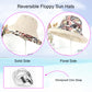 Women Wide Brim Sun Hats Metal Wired Edge Summer UV Protection Beach Fishing Hat for Hiking Garden Travel Chin Strap