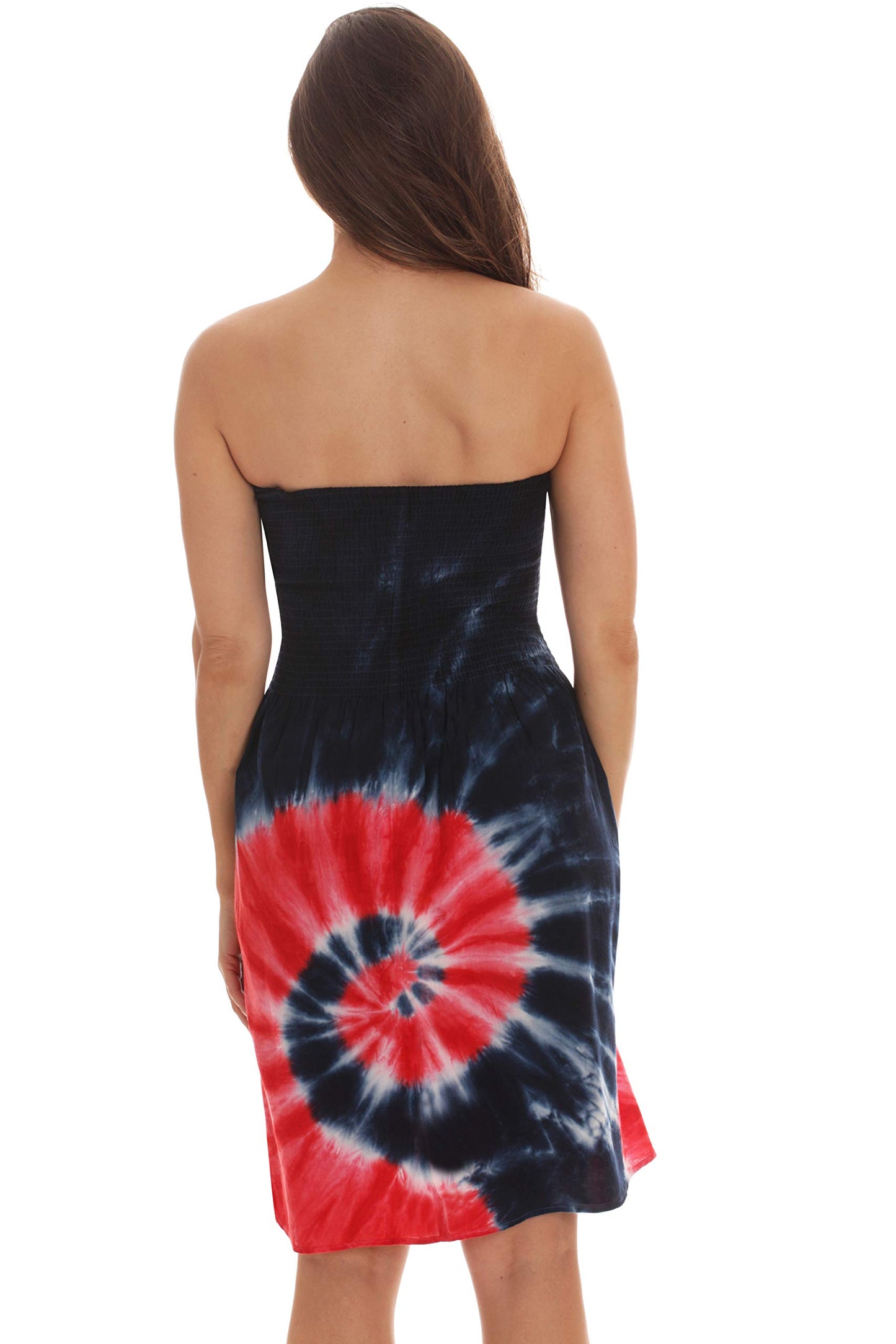 Riviera Sun Strapless Tube Short Dress Summer Dresses