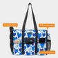 TOPDesign Utility Water Resistant Tote Bag with 13 Exterior & Interior Pockets, Top Zipper Closure & Thick Bottom Support