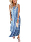 ANRABESS Women Casual Loose Sundress Sleeveless Split Maxi Long Beach Shirt Dress Travel Vacation 2024 Summer Outfits