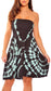 Riviera Sun Strapless Tube Short Dress Summer Dresses