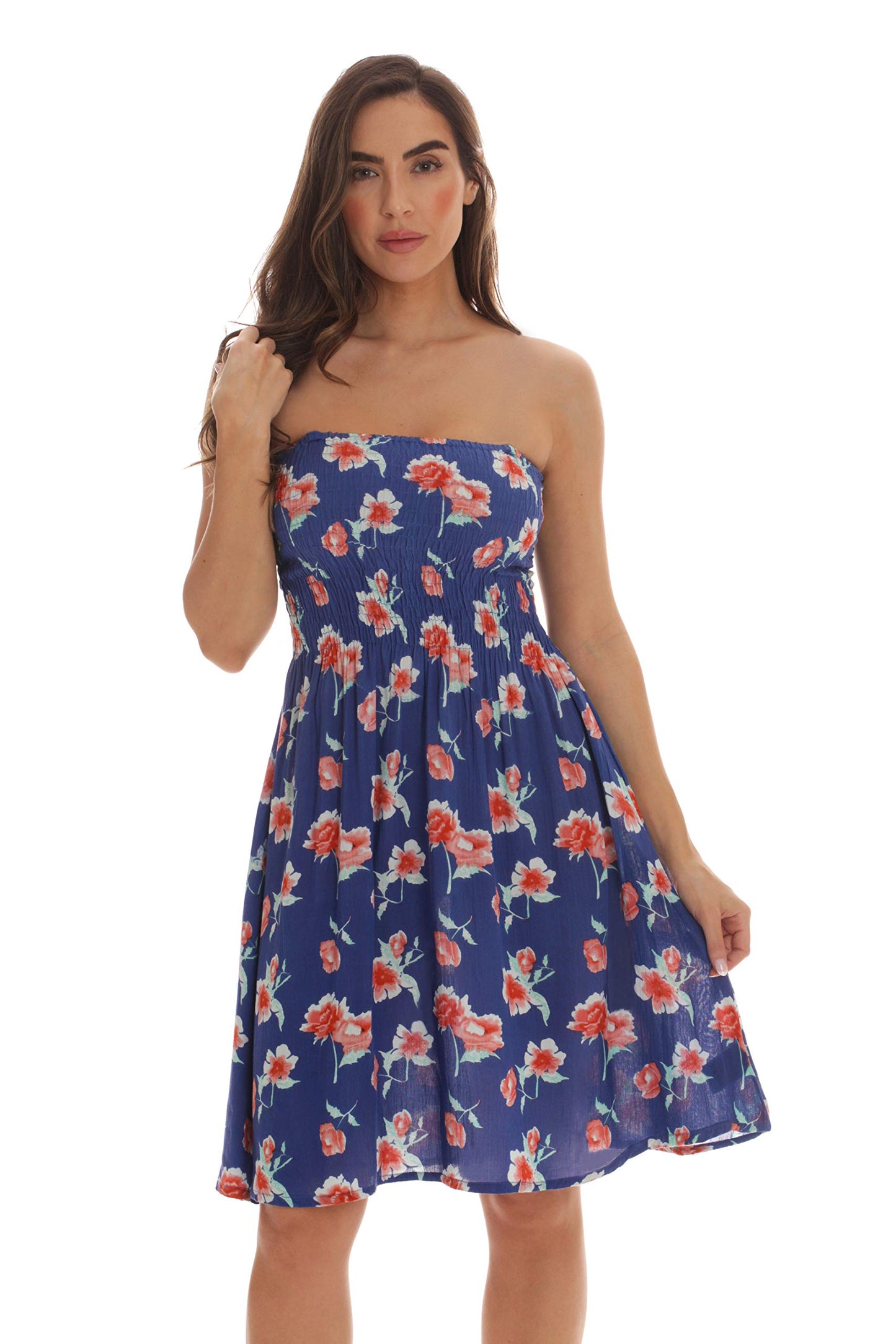 Riviera Sun Strapless Tube Short Dress Summer Dresses