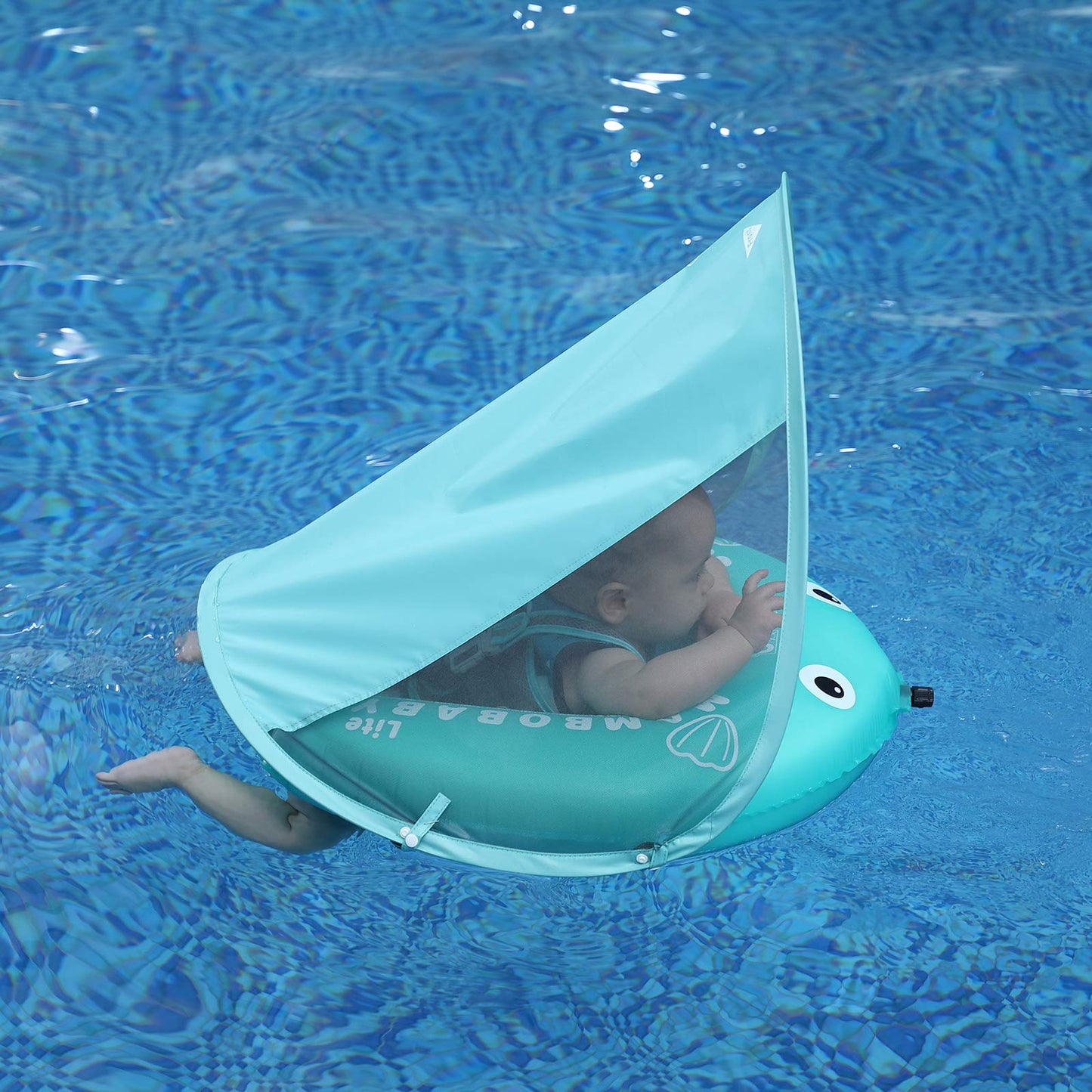 Mambobaby Add Tail Newest Baby Float with Sun Canopy – Special Edition Pink