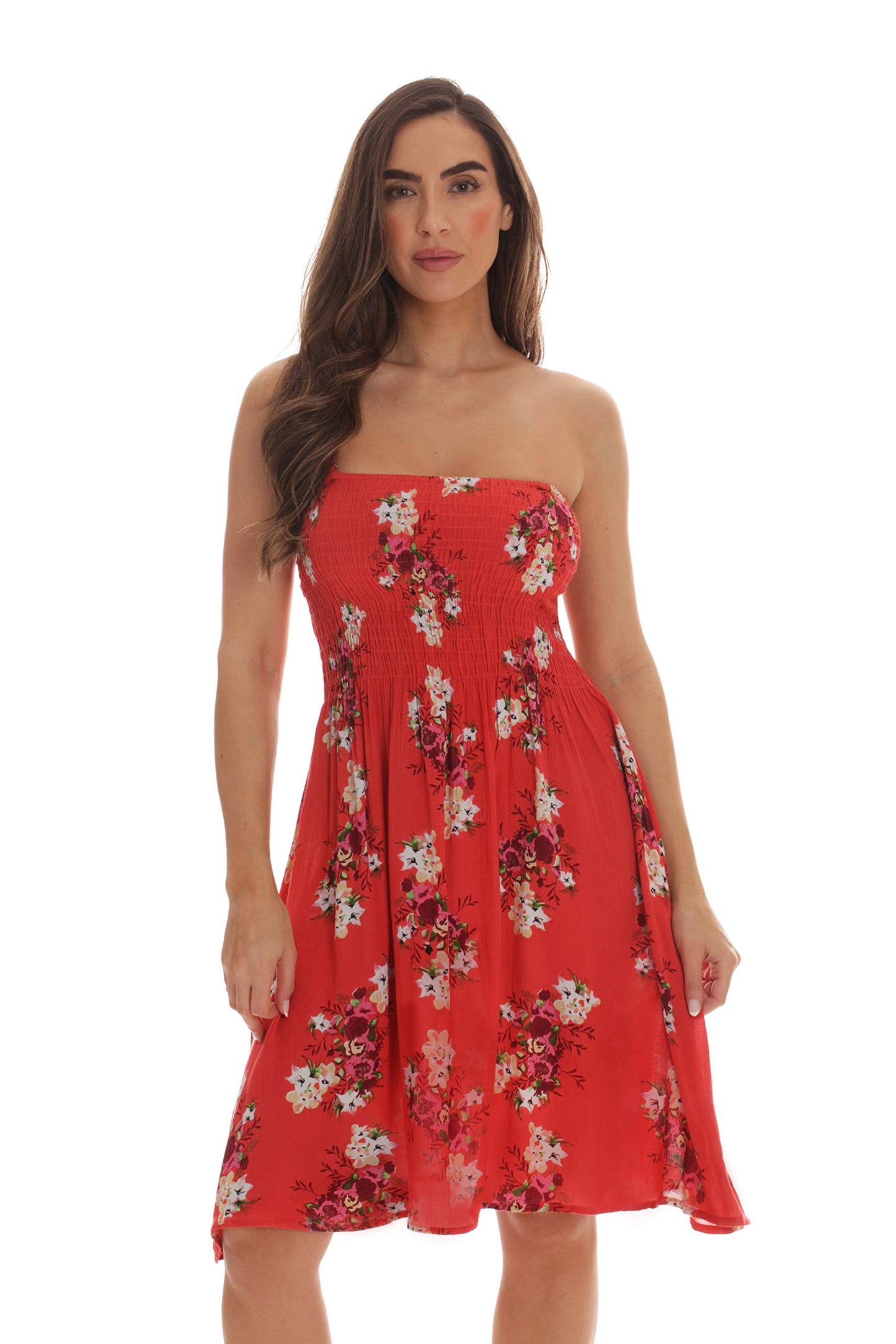 Riviera Sun Strapless Tube Short Dress Summer Dresses