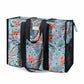 TOPDesign Utility Water Resistant Tote Bag with 13 Exterior & Interior Pockets, Top Zipper Closure & Thick Bottom Support