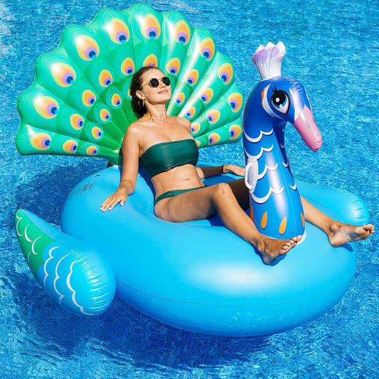 FindUWill Funny Pool Floats - Giant Inflatable Pool Float for Adult, Pool Accessories Large Pool Floaties Lounger, Beach Swimming Pool Party Decorations for Adults