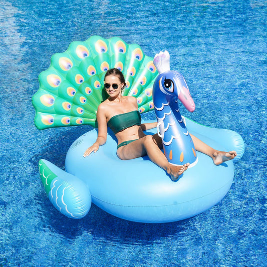 FindUWill Funny Pool Floats - Giant Inflatable Pool Float for Adult, Pool Accessories Large Pool Floaties Lounger, Beach Swimming Pool Party Decorations for Adults