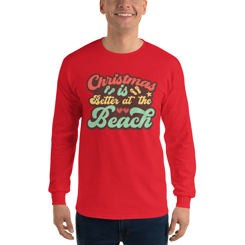 CHRISTMAS IS BETTER AT THE BEACH LONG SLEEVE