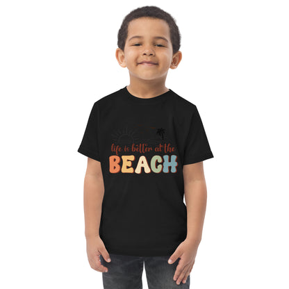 LIFE IS BETTER AT THE BEACH TODDLER TEE