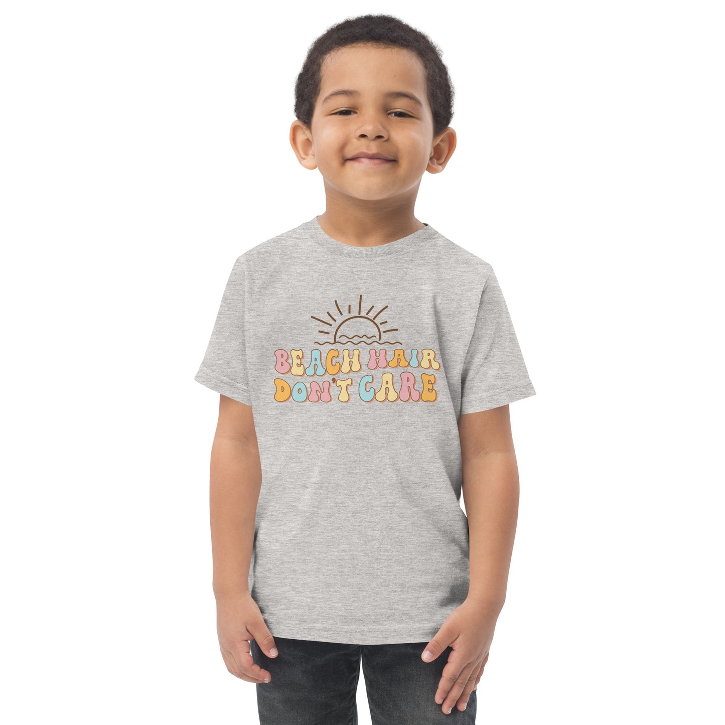 BEACH HAIR DON'T CARE TODDLER TEE