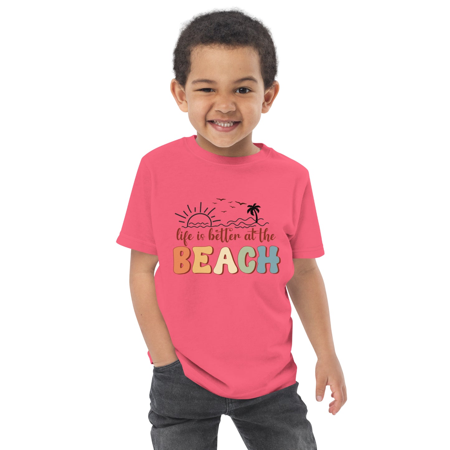 LIFE IS BETTER AT THE BEACH TODDLER TEE