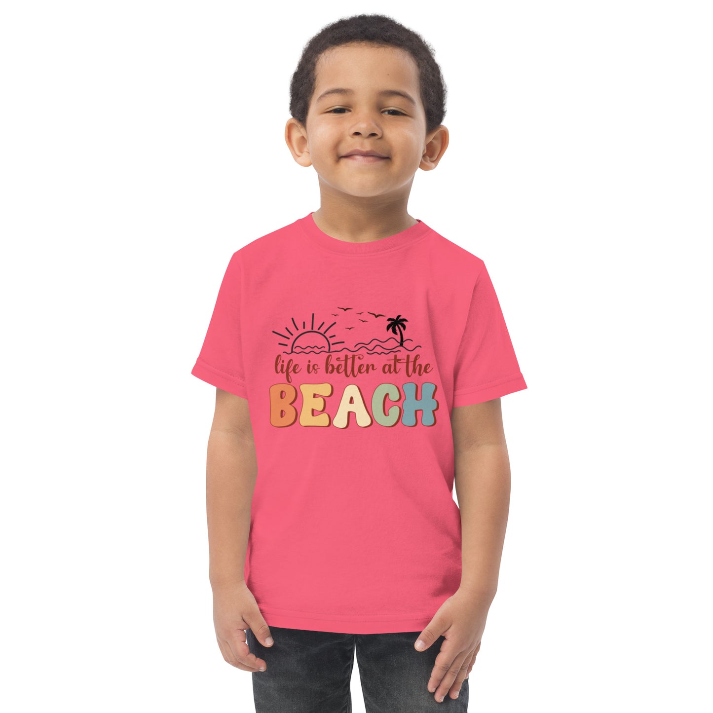 LIFE IS BETTER AT THE BEACH TODDLER TEE