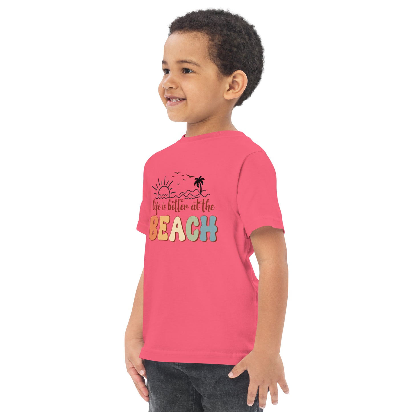 LIFE IS BETTER AT THE BEACH TODDLER TEE