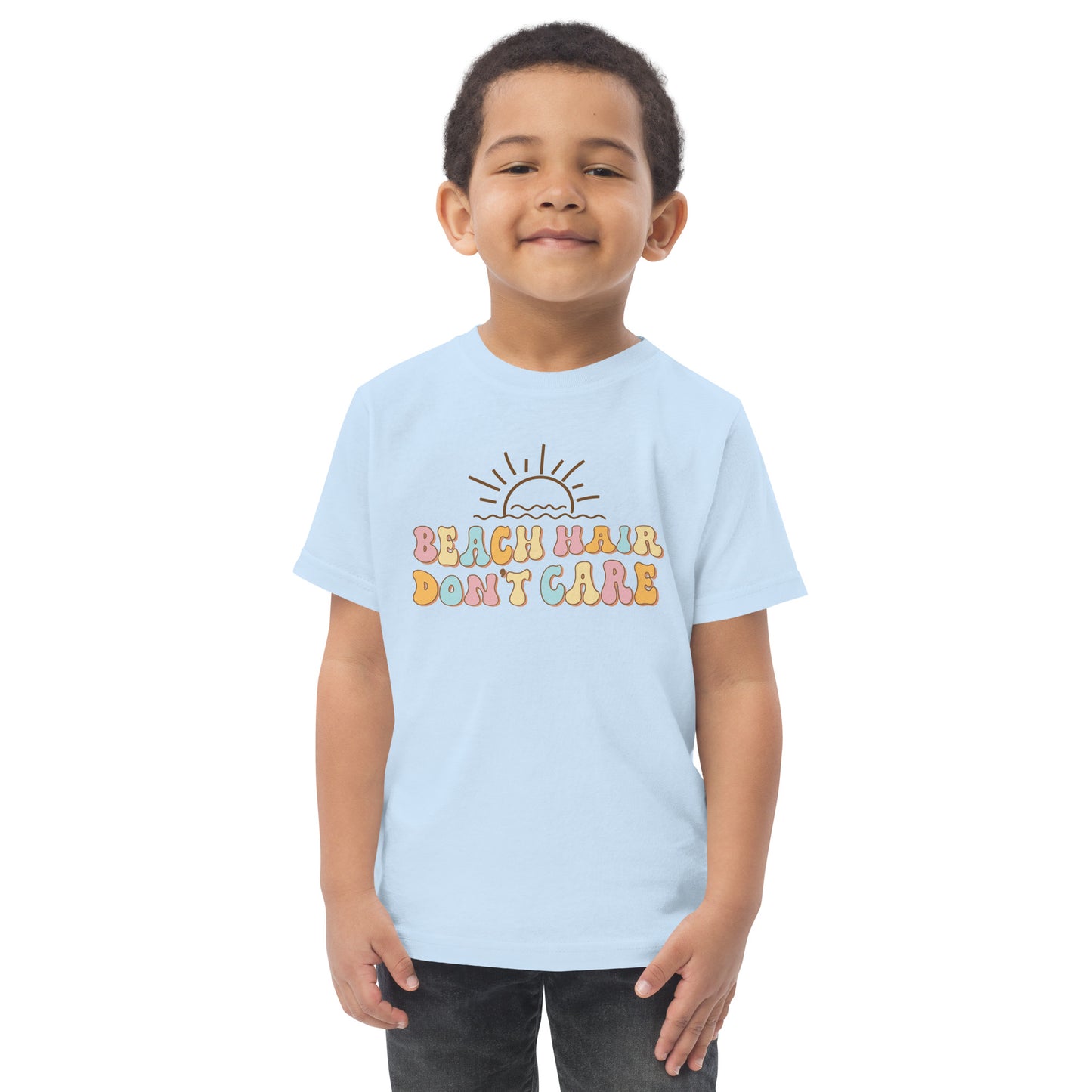 BEACH HAIR DON'T CARE TODDLER TEE