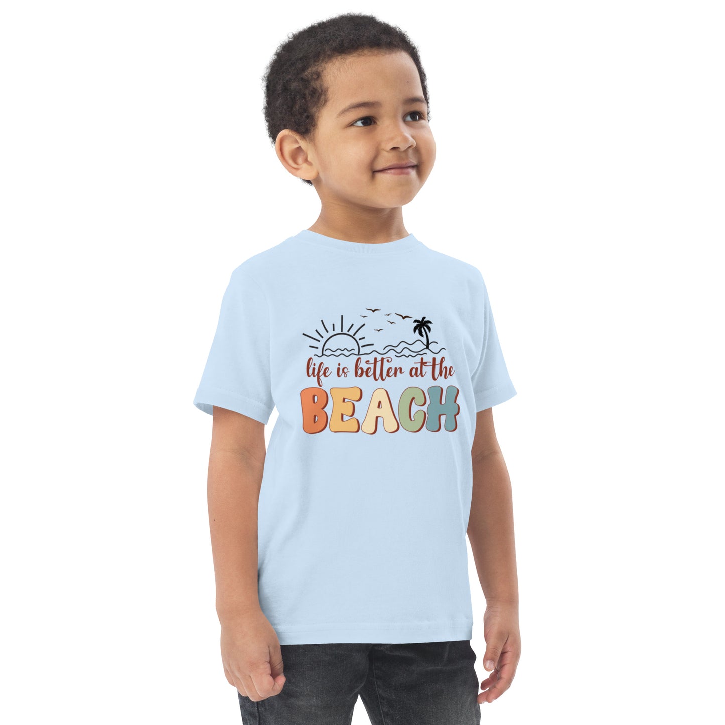 LIFE IS BETTER AT THE BEACH TODDLER TEE