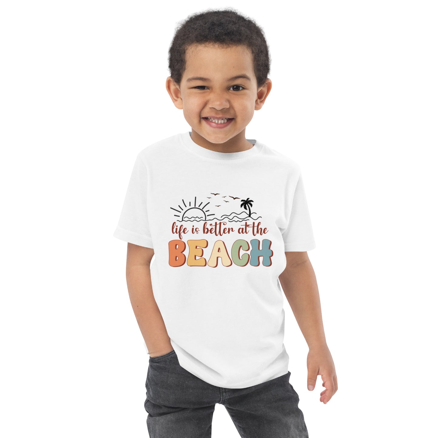 LIFE IS BETTER AT THE BEACH TODDLER TEE