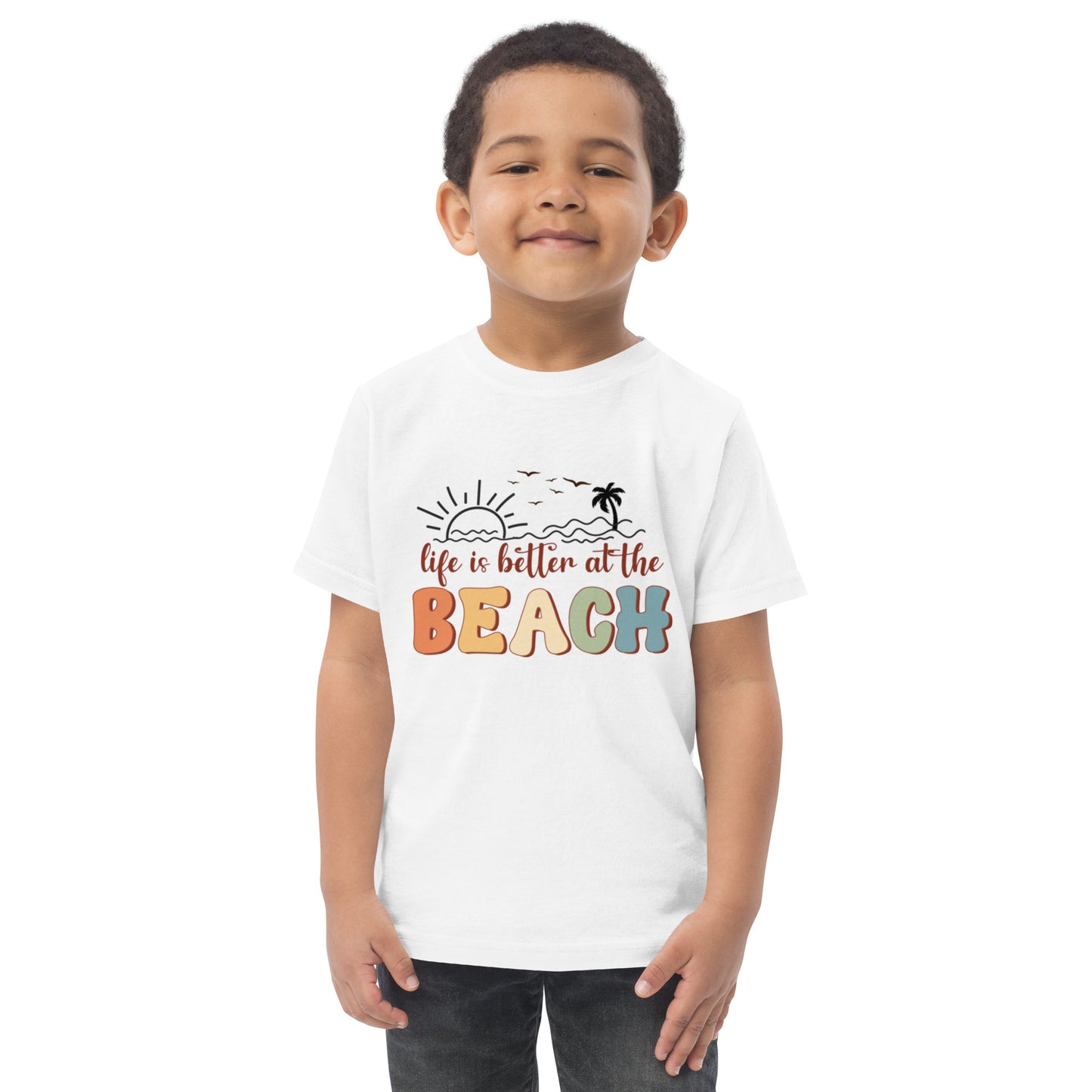 LIFE IS BETTER AT THE BEACH TODDLER TEE