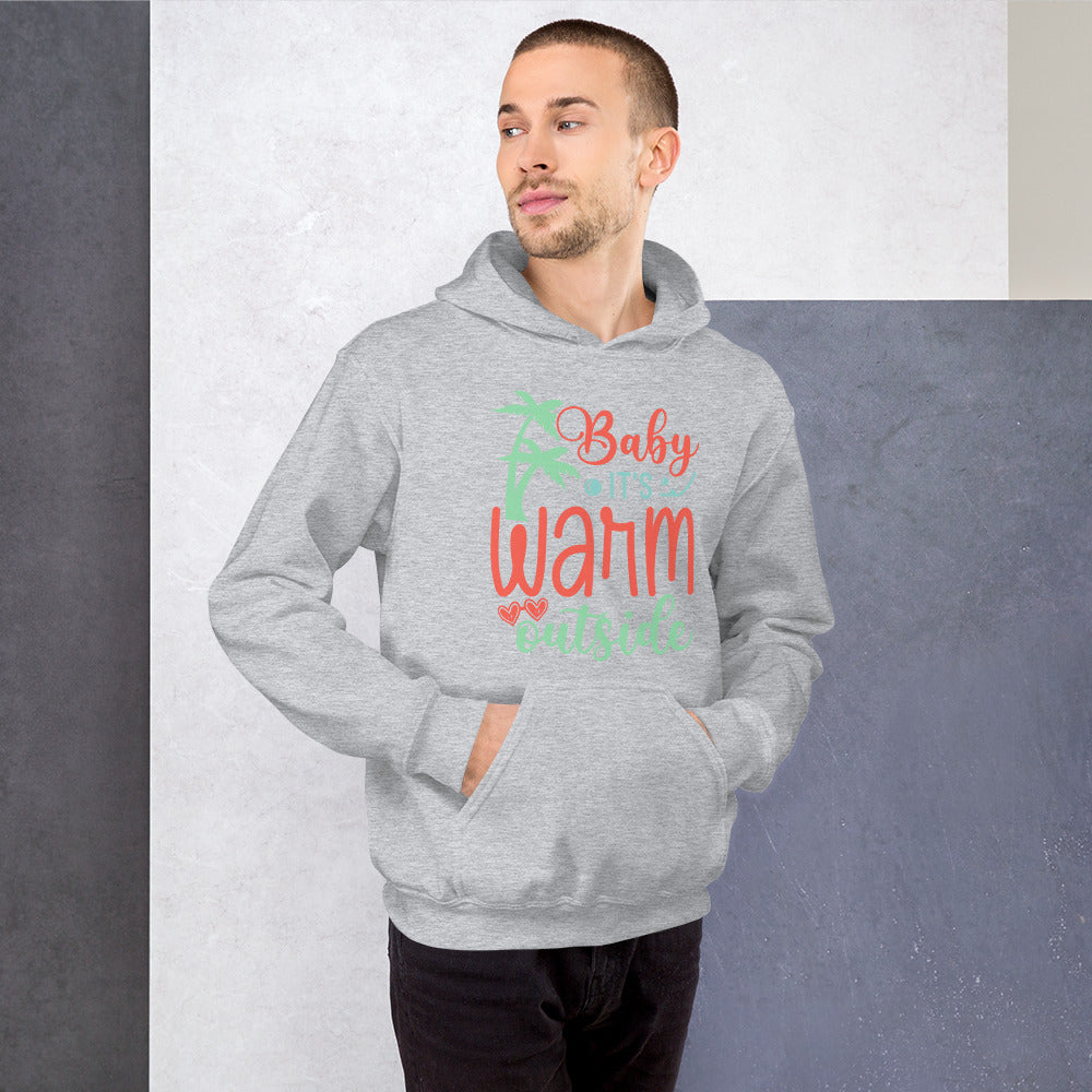 BABY IT'S WARM OUTSIDE HOODIE