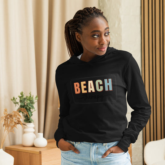 BEACH THERAPY HOODED LONG SLEEVE