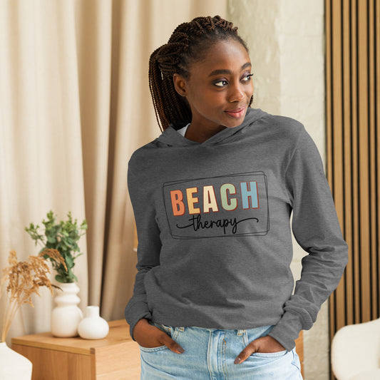 BEACH THERAPY HOODED LONG SLEEVE