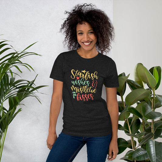 STARFISH WISHES & MISTLETOE KISSES TEE