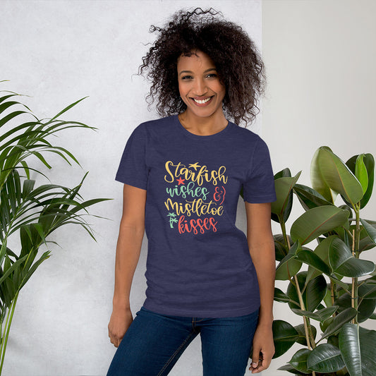 STARFISH WISHES & MISTLETOE KISSES TEE